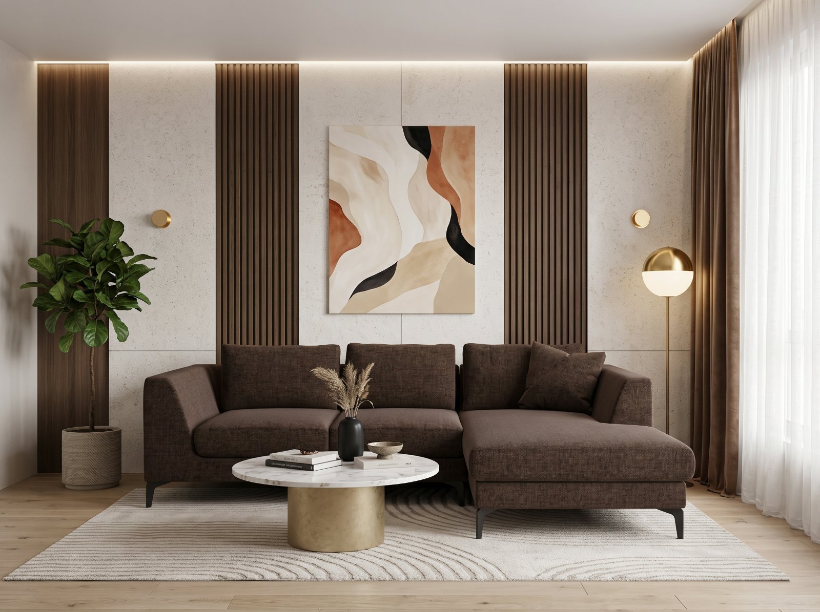 Диван Milan с оттоманкой купить в Иркутске, салон AURA
