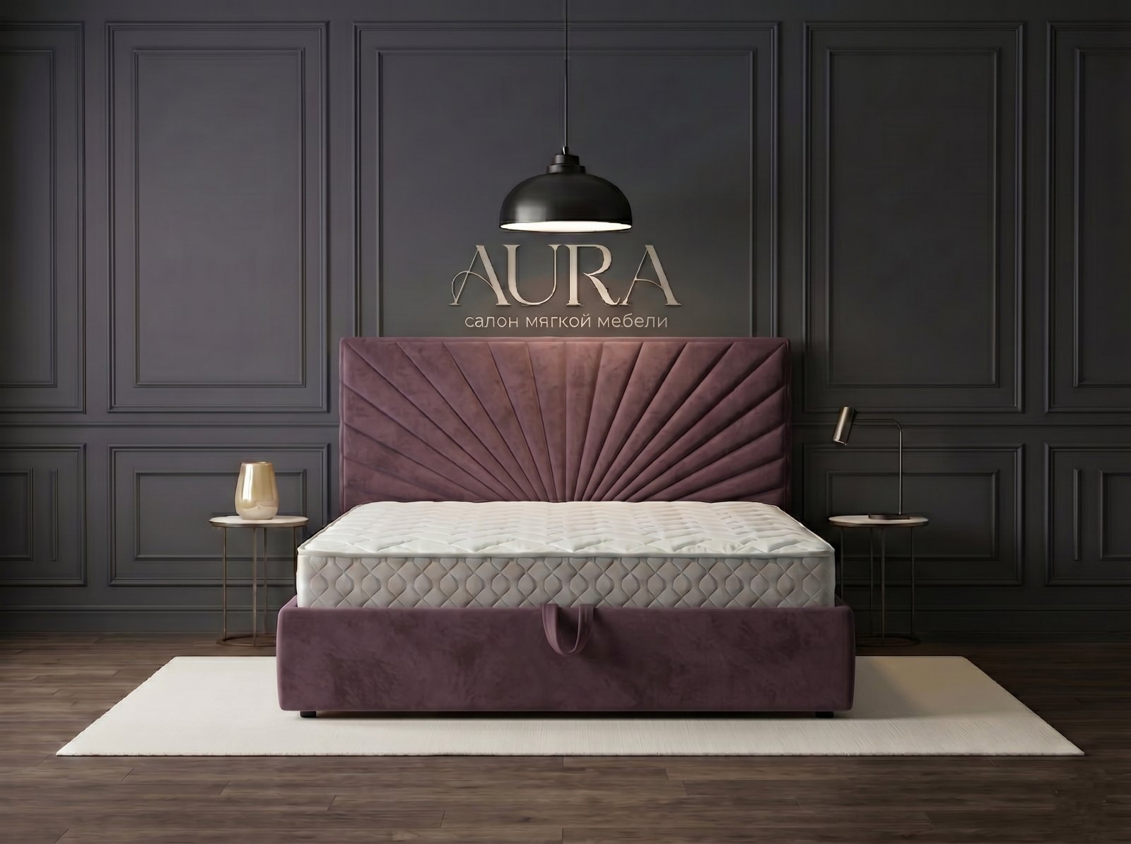 Кровать Bella купить в Иркутске, салон AURA
