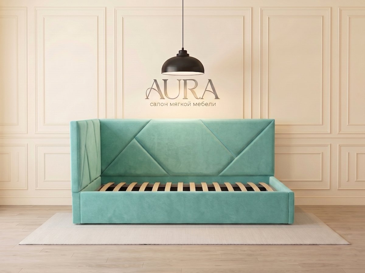Угловая кровать Adel купить в Иркутске, салон AURA