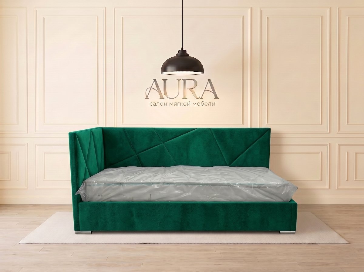 Угловая кровать Iris купить в Иркутске, салон AURA