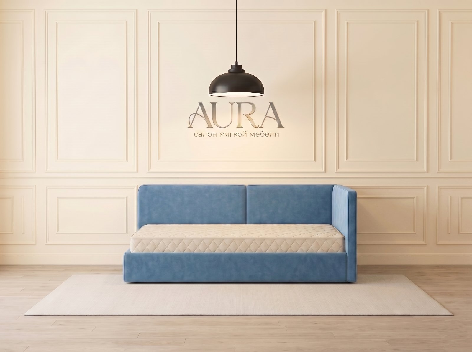 Угловая кровать Maya купить в Иркутске, салон AURA