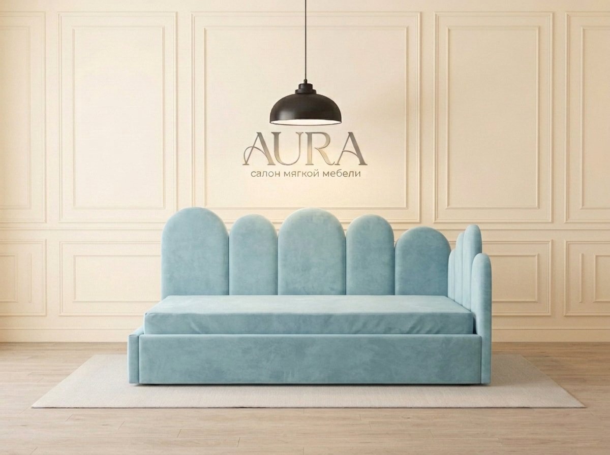 Угловая кровать Tess купить в Иркутске, салон AURA